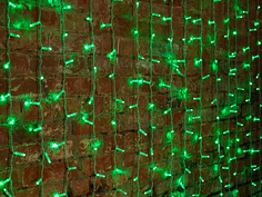 Гирлянда Neon-Night Светодиодный Дождь 2x1.5m 192 LED Green 235-304-6
