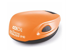Оснастка для круглой печати Colop Stamp Mouse R40 d-40mm Orange