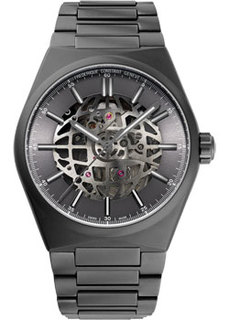 Швейцарские наручные мужские часы Frederique Constant FC-310DGSKT4TNH6B. Коллекция Highlife Automatic Skeleton