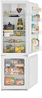Встраиваемый двухкамерный холодильник Zanussi ZNFR18FS1