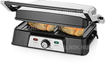 Электрогриль Endever Grillmaster 220 серебристый/черный