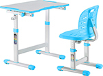 Комплект парта + стул трансформеры FunDesk OMINO BLUE 515561