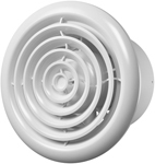 Вентилятор осевой ERA с обратн. клапаном круглой решеткой двигателем на ш/подшип FLOW 4 C BB D 100