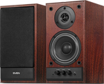 Акустика 2.0 SVEN SPS-702 2.0 коричневый/орех 40Вт