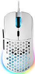 Игровая мышь Sharkoon Light2 180 белая (PixArt PMW 3360 Omron 6 кнопок 12000 dpi USB RGB подсветка)