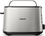 Тостер Philips HD2650/90, черный, серебристый