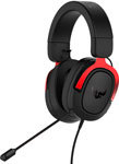 Игровая гарнитура ASUS TUF Gaming H3 чёрно-красные (90YH02AR-B1UA00)