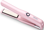 Выпрямитель для волос Beurer HS20 45Вт (макс.темп.:200С) розовый