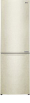Двухкамерный холодильник LG GA-B 419 SEJL бежевый