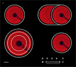 Встраиваемая электрическая варочная панель Darina 4P E 329 B