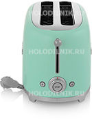 Тостер Smeg TSF 01 PGEU зелёный