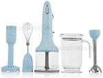 Погружной блендер Smeg HBF 02 PBEU пастельный голубой