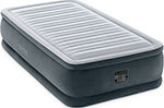 Надувная кровать Intex 99х191х46 см Comfort-Plush встр. насос, 220В, до 136 кг