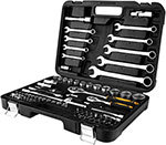 Набор инструментов для авто Deko DKMT82 (82 предмета) серебристый ДЕКО