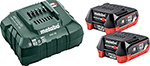 Комплект аккумулятор и зарядное устройство Metabo Basic-Set 12V 685301000