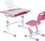 Комплект парта + стул трансформеры Cubby Botero pink, 221955