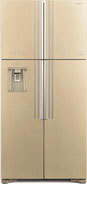 Холодильник Side by Side Hitachi R-W 662 PU7 GBE бежевое стекло
