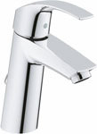 Смеситель для ванной комнаты Grohe однорычажный для раковины Eurosmart 23323001 хром