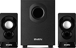 Акустика 2.1 SVEN MS-85 2.1 черный 10Вт
