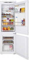 Встраиваемый двухкамерный холодильник MAUNFELD MBF177NFFW