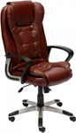 Офисное кресло Tetchair BARON (кож/зам коричневый перфорированный 2 TONE)
