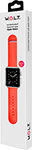 Силиконовый браслет W.O.L.T. для Apple Watch 42 мм, красный Wolt