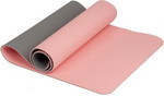 Коврик для йоги и фитнеса Ironmaster IRBL17107-P 6 мм TPE розовый