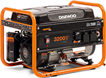 Электрический генератор и электростанция Daewoo Power Products GDA 3500