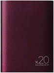 Внешний аккумулятор Solove 20000mAh с кожаным чехлом (A8-2 Red Wine) темно-красный Coocazoo