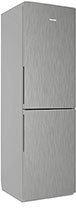 Двухкамерный холодильник Позис RK FNF-172 серебристый металлопласт ручки вертикальные Pozis