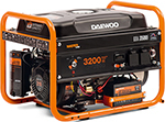 Электрический генератор и электростанция Daewoo Power Products GDA 3500 E