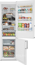 Двухкамерный холодильник Jackys JR FW 2000 белый Jacky's
