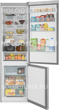 Двухкамерный холодильник Jackys JR FI20B1 серебристый Jacky's