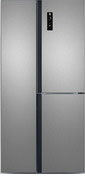 Холодильник Side by Side Ginzzu NFK-445 стальной