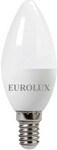 Лампа Eurolux LL-E-C37-6W-230-4K-E14 (свеча, 6Вт, нейтр., Е14) белый