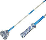 Швабра для пола Рыжий кот с насадкой из микрофибры MopM6 ТВИСТ