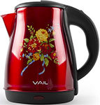 Чайник электрический Vail VL-5555 красный