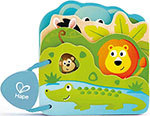 Игрушка Детская книга Hape E0047_HP Дикие животные
