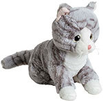 Мягкая игрушка Molli 7950SW_MT Кот серый 20 см