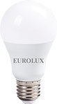 Лампа светодиодная Eurolux LL-E-A60-11W-230-2,7K-E27 (груша, 11Вт, тепл., Е27) белый