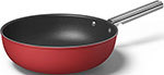 Сковорода Wok Smeg CKFW3001RDM 30 см красная