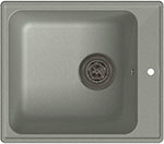 Кухонная мойка LEX Balaton 420 Space Gray серый