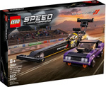 Конструктор Lego Speed Champions Mopar Dodge SRT Dragster and 1970 Dodge Challenger T/A