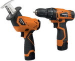 Дрель-шуруповерт и сабельная пила Daewoo Power Products DGA 1220Li SET