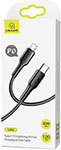 Кабель Usams U43 Type-C-Lightning черный (SJ406USB01)