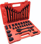 Набор ударных инструментов WMC Tools 37 пр.1/2(6гр.)(8-32мм) Арт.4037