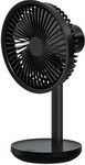 Портативный вентилятор настольный поворотный Solove table-top rotary fan 3 Speed Type-C (F5 Black), черный