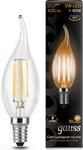 Лампа GAUSS Filament Свеча на ветру E 14 5W 2700 K 104801105
