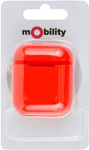 Силиконовый чехол mObility для зарядного кейса AirPods красный