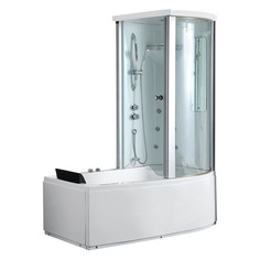 Ванна акриловая GEMY G8040 B R 1700мм х 850мм, с каркасом, (комплект из 3-х коробок)